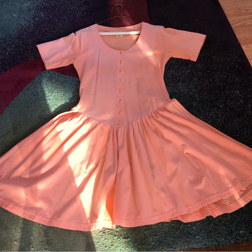 European dress 100% cotton